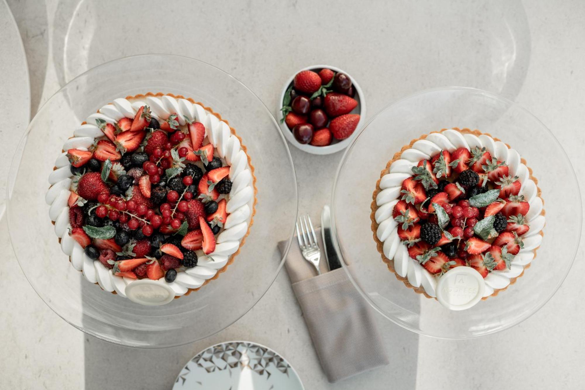 Address Istanbul Hotel Kültér fotó Fruit tart